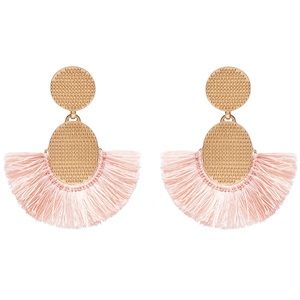 India Hicks Golden Fan Earrings